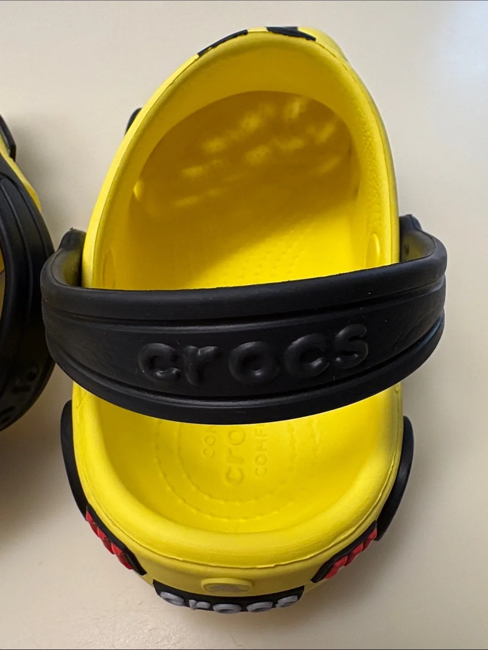 CROCS bright yellow